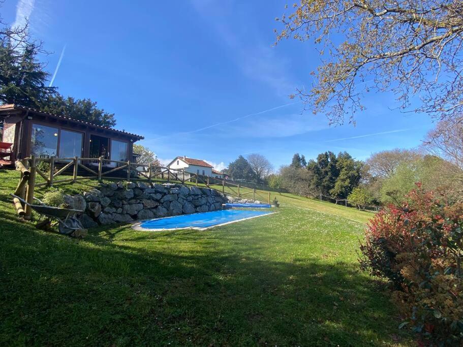 Villa La Casona De Barganaz Santiago Del Monte Esterno foto